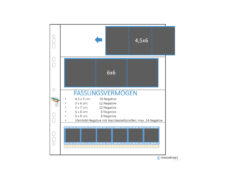 Kaiser Glassine negative sleeves medium format 6x6cm (100 sheets per pack)