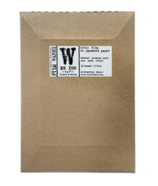 Film Washi-W — ISO 25 Orthochromatic Black & White Film (4x5 - 12 Sheets)